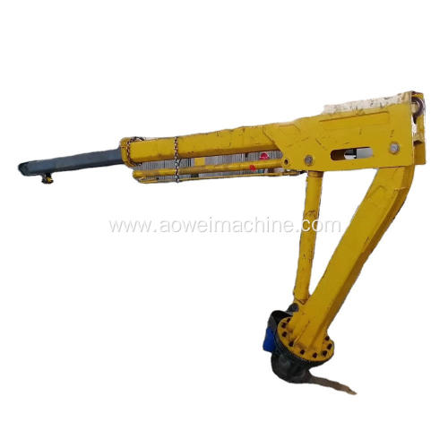 Small Crane lift  boom for forklift Truck car boat vehicle mounted crane of high air work high above the ground working